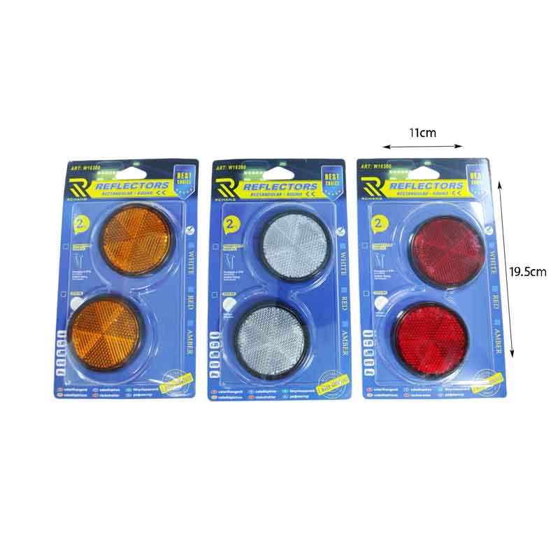 Rchang Στρογγυλοί Ανακλαστήρες 2τμχ W16300 60mm- Round Reflectors 2pcs