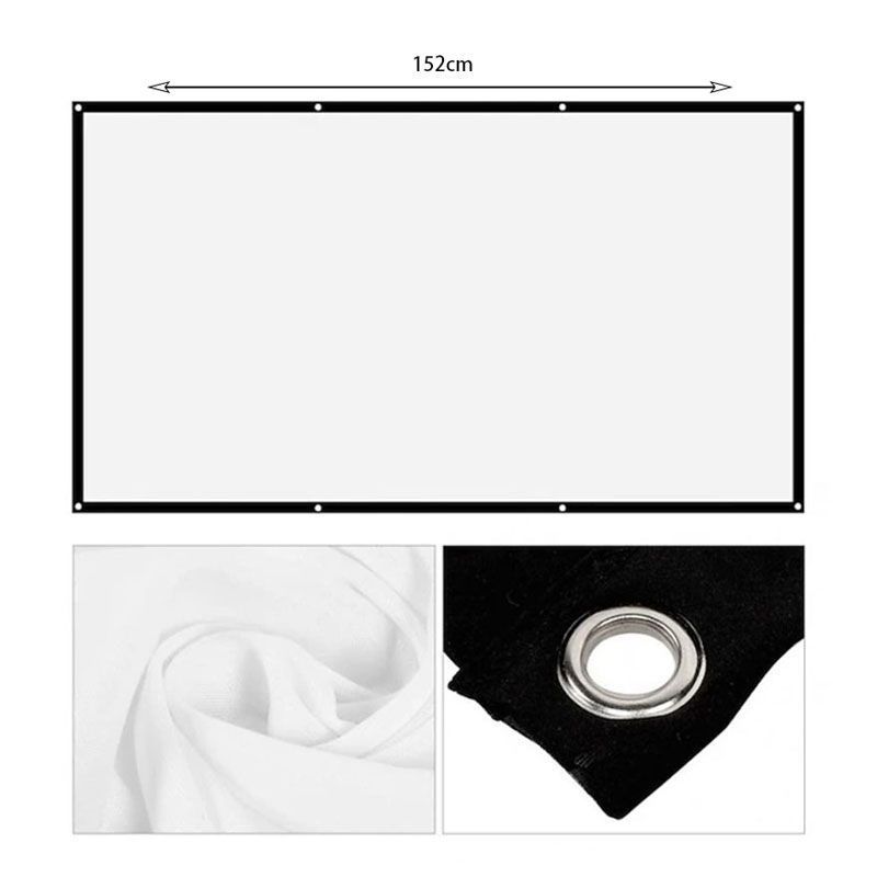 Πανί Προτζέκτορα – Οθόνη Προβολής 100 ίντσες - Projector Screen