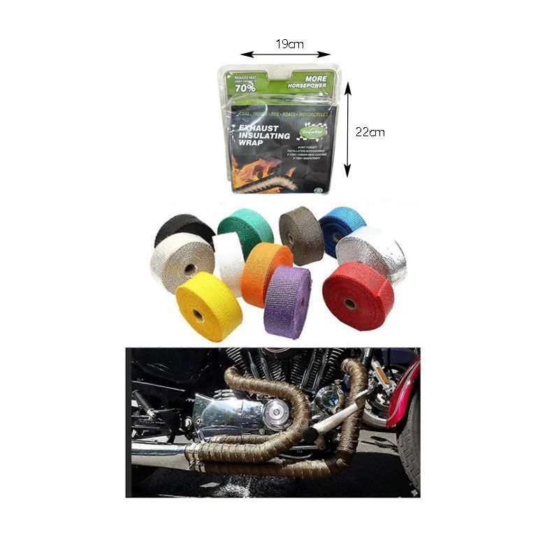 Θερμομονωτική Ταινία Λαιμού Εξάτμισης - Exhaust insulating wrap cool it thermo tec