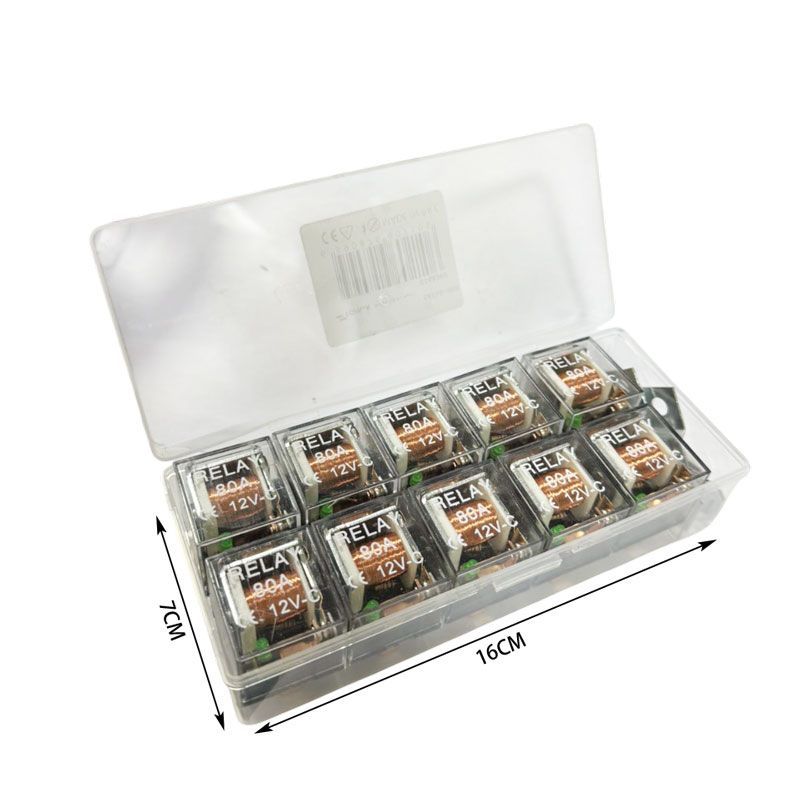 Ρελέ με 4 επαφές 12V 80A - 4 Pin relay