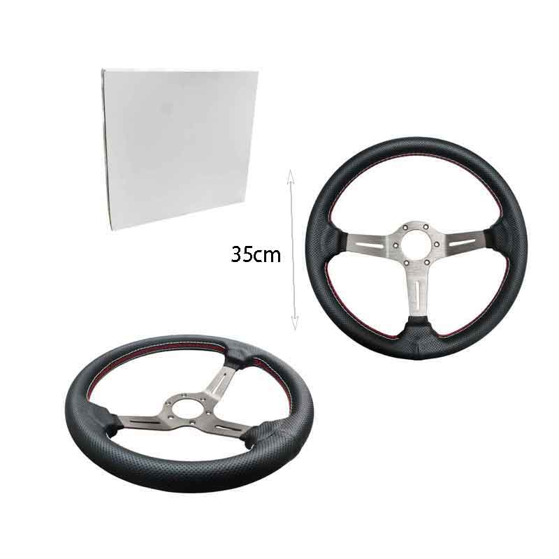 Τιμόνι Αυτοκινήτου Racing με Διάμετρο 35cm – Racing Car Steering Wheel 35cm
