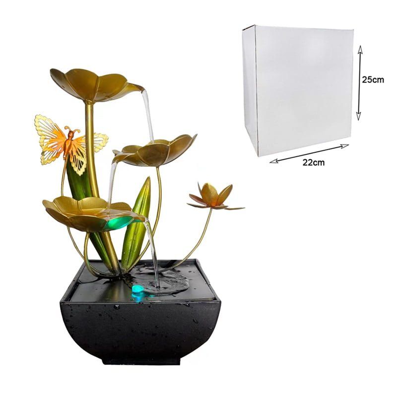 Διακοσμητικό Συντριβάνι Feng Shui - Resin craft bonsai running water ornament