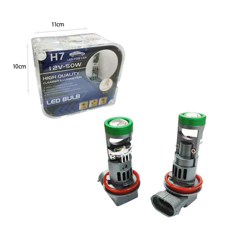 EJC Λάμπες Αυτοκινήτου LED H7 12V 50W - Car LED Bulbs H7 12V 50W