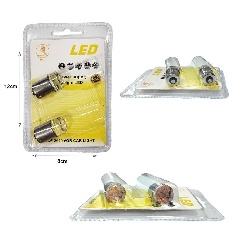 EJC Λάμπες Αυτοκινήτου L18N 1156 9LED 12V 2τμχ – Car LED light