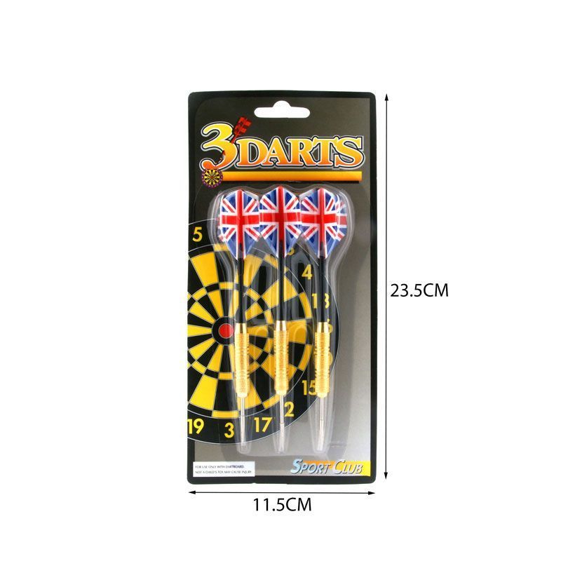 Σετ Βελάκια με Σκληρή Μύτη 3τμχ - Darts Set