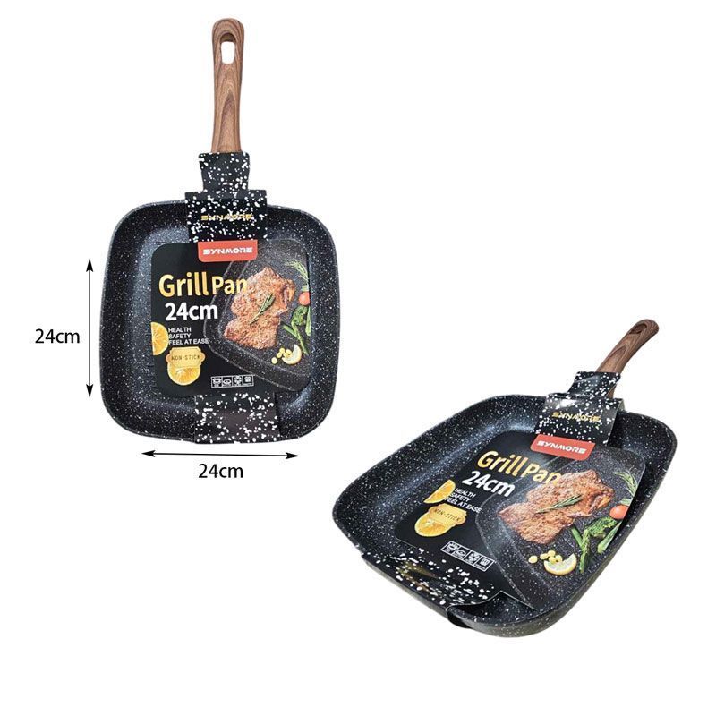 Maifanshi Τηγάνι 24cm - GrillPan
