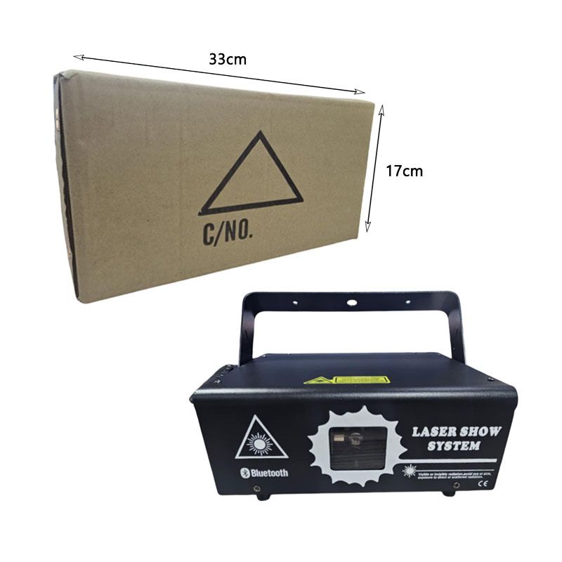 Σύστημα Laser Show με Bluetooth και DMX για Εφέ Φωτισμού - Laser Show System with Bluetooth and DMX for Lighting Effects