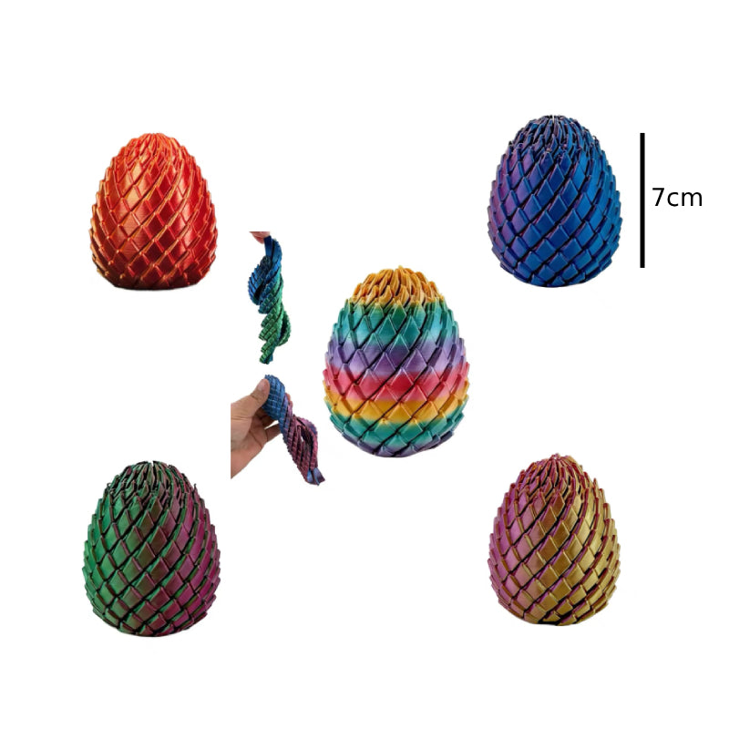 Αντιστρές Παιχνίδι Fidget Πτυσσόμενο Αυγό Magic Egg - Magic Egg Expandable Fidget Stress Relief Toy
