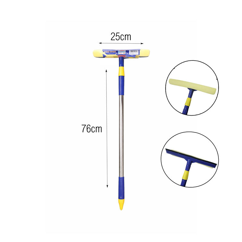 Σκούπα Τζαμιών με Σφουγγάρι και Λάστιχο - Window Squeegee with Sponge
