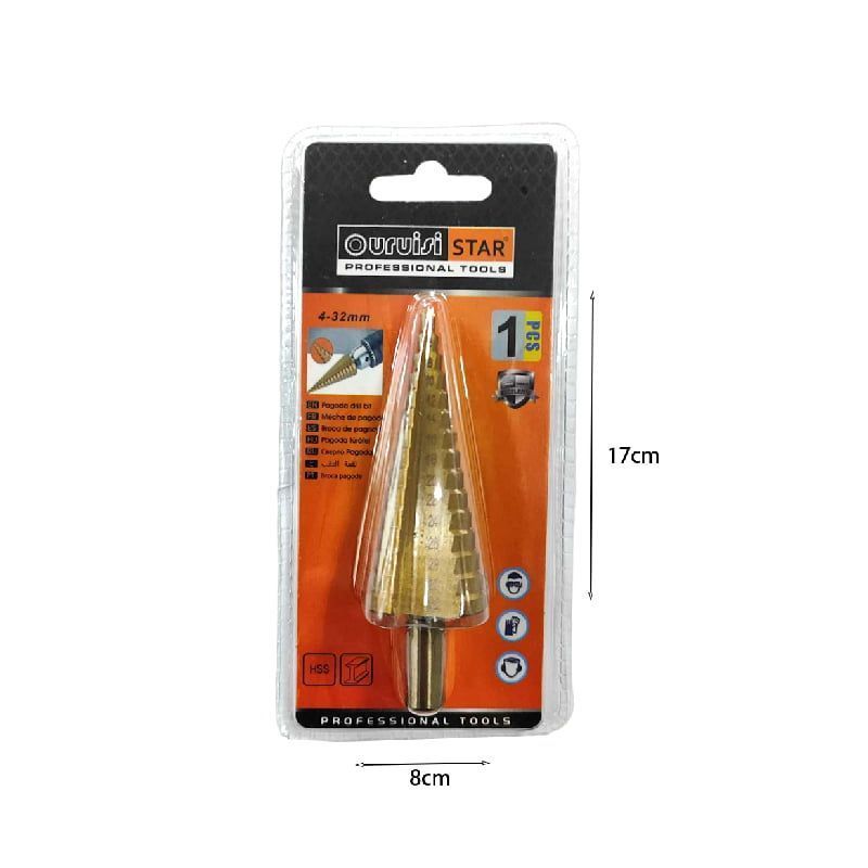 Uruisi Star Κλιμακωτή μύτη τρυπανιού 4-32mm - Step srill