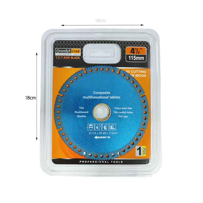 Uruisi Star Δίσκος Κοπής 4½" 115mm - Saw Blade
