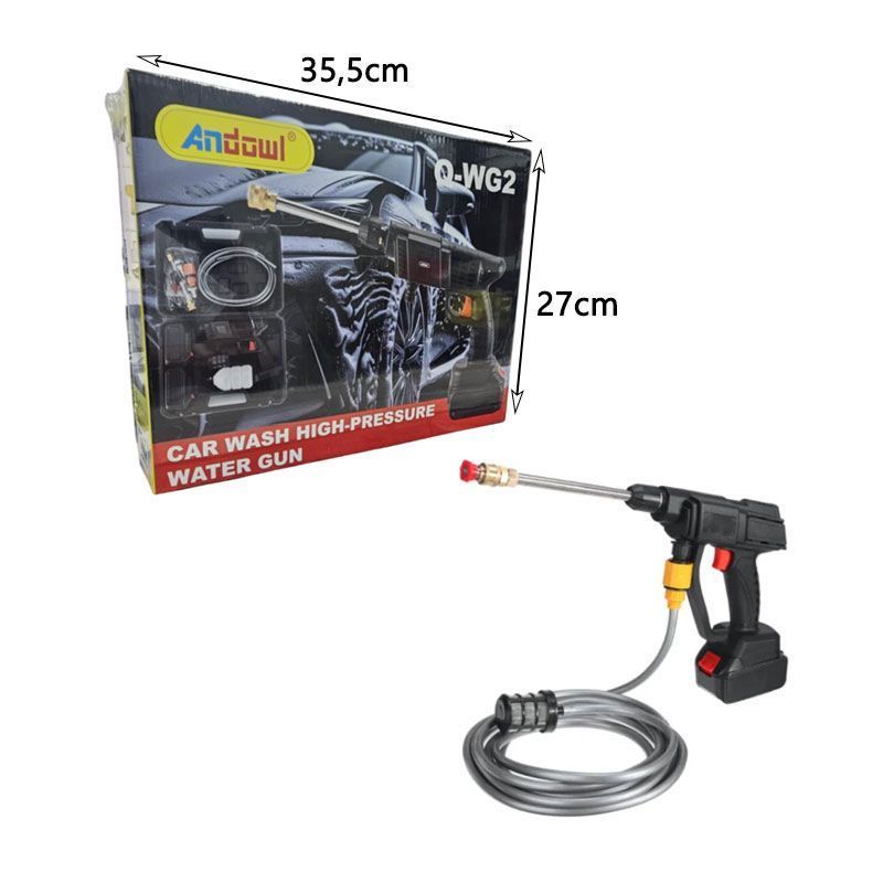 Andowl Φορητό Ηλεκτρικό Πιστόλι Πλυσίματος Q-WG2 - Car Wash High-Pressure Water Gun