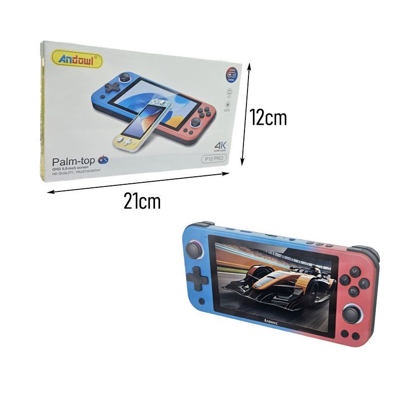 Andowl Φορητή Κονσόλα Παιχνιδιών P10 Pro - Handheld Game Console