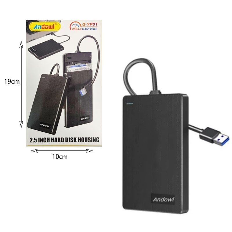 Andowl Θήκη Σκληρού Δίσκου 2.5inch USB3.0 Q-YP01 - Hard Disk Housing