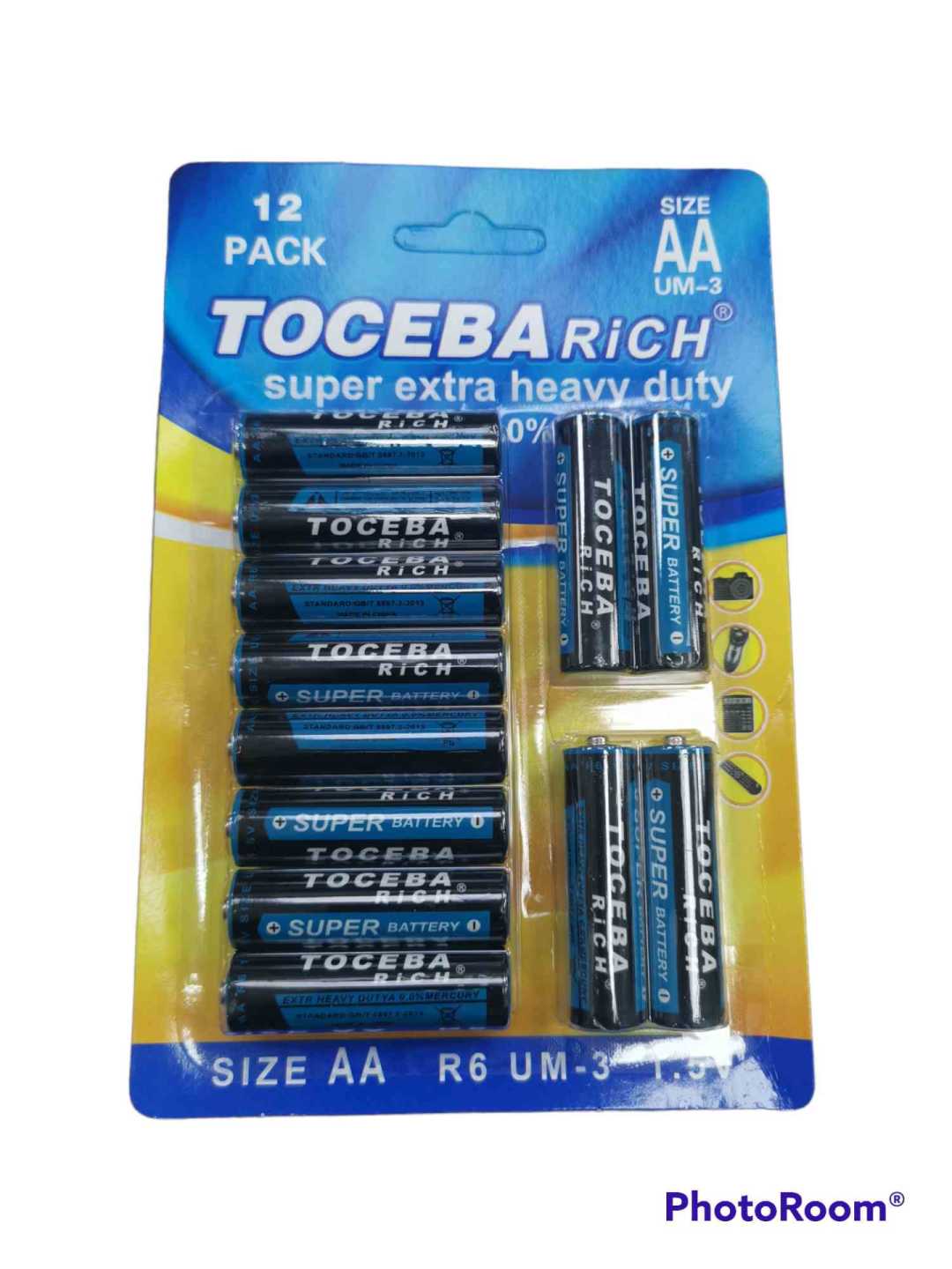 Μπαταρίες ΑΑ - UM-3 - 1.5V - 12pcs - 400086