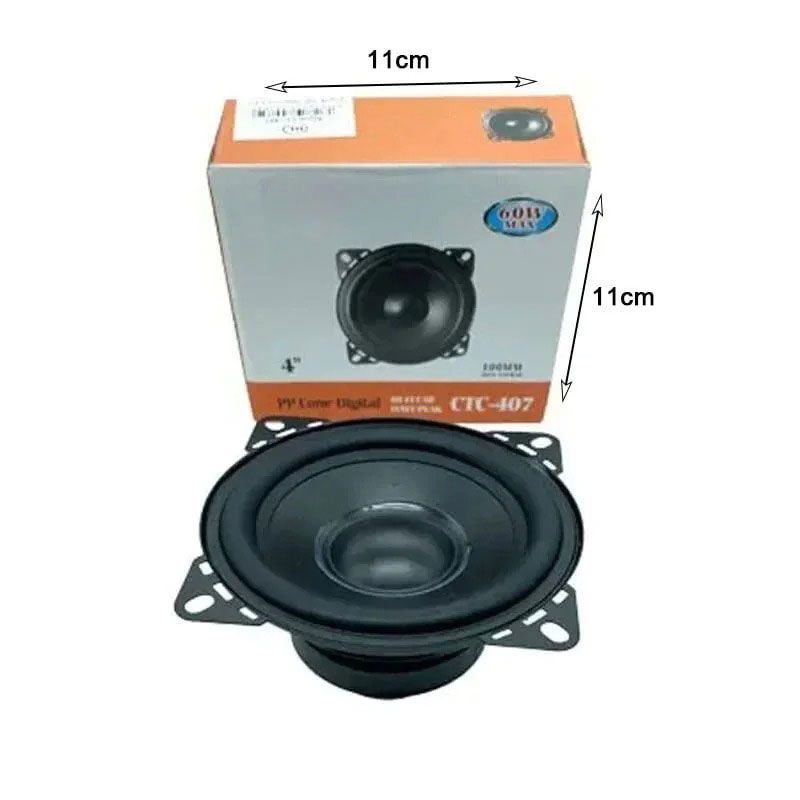 PerVoi Ηχείο Αυτοκινήτου CTC-407 4" 60W 100mm - Car speaker