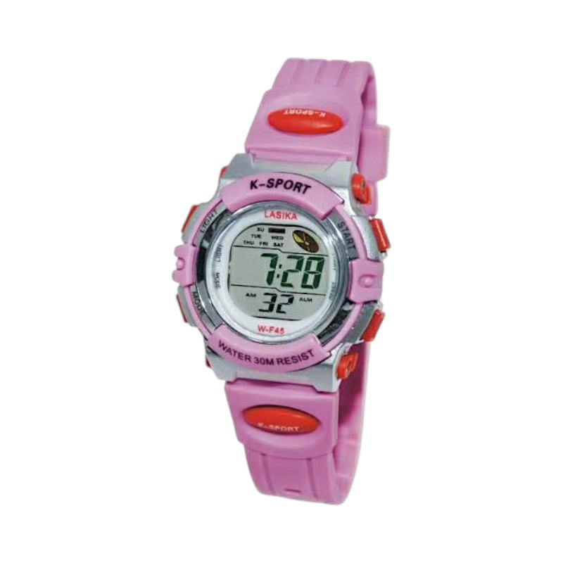 Ψηφιακό ρολόι χειρός - WF45 - Lasika - 115148 - Pink/Yellow