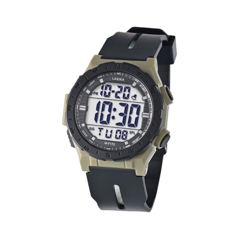 Ψηφιακό ρολόι χειρός - WF173 - Lasika - 115151 - Black/Beige