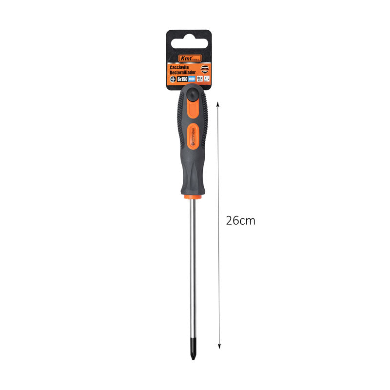 Σταυροκατσάβιδο Με Μαγνήτη 6x150mm - Phillips Screwdriver with Magnet
