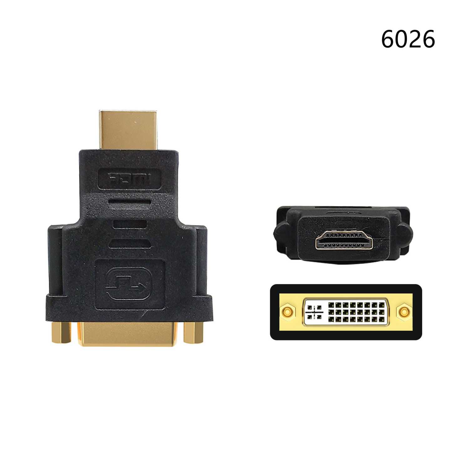 Αντάπτορας εικόνας/ήχου - DVI female σε HDMI male - 6026 - 098401