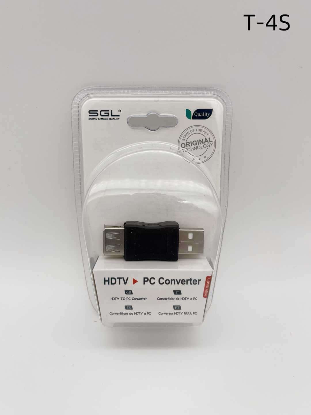 Αντάπτορας USB 2.0 - Female/Male - T-4S - 098333
