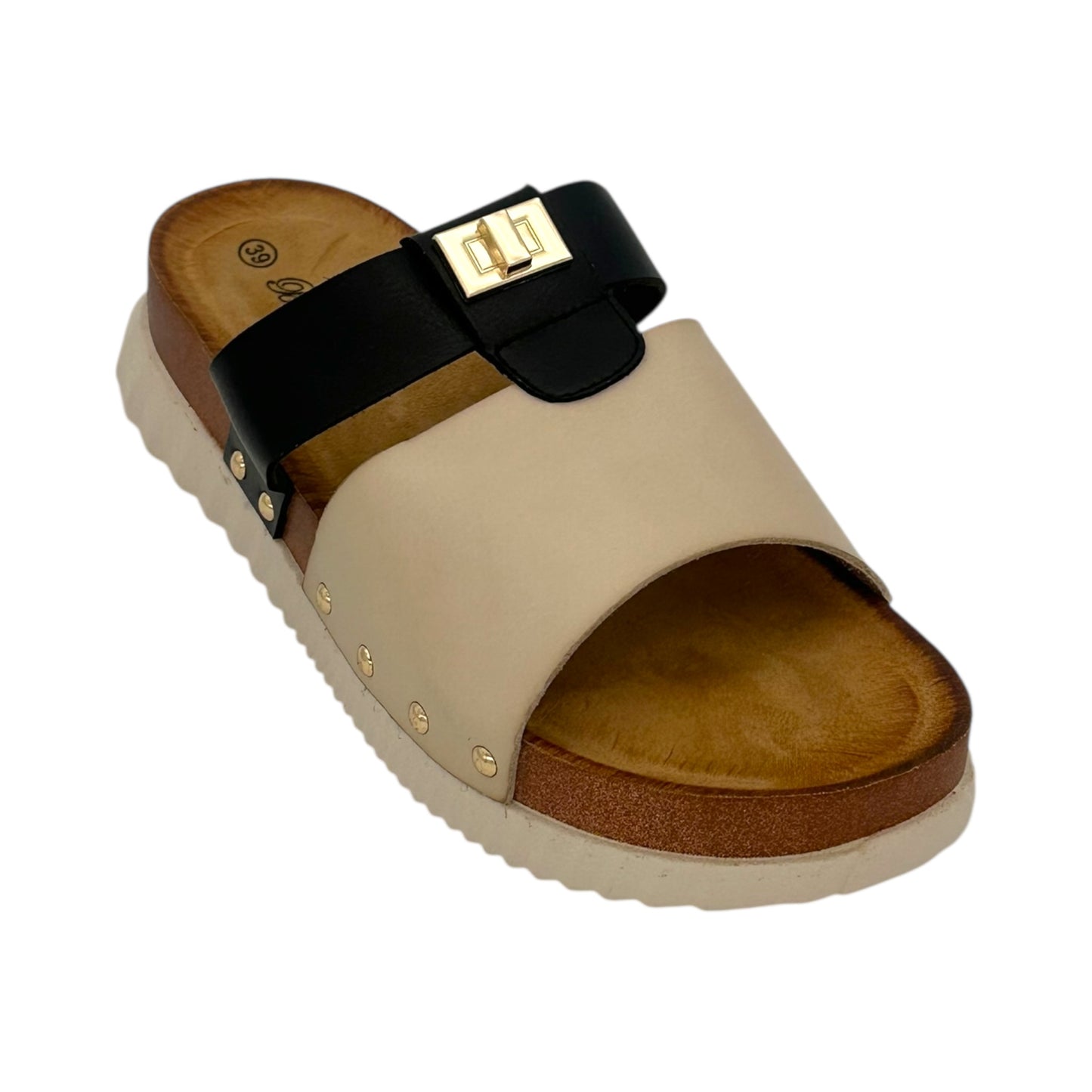 Angel shopping Γυναικεία Σανδάλια Πλατφόρμες Beige