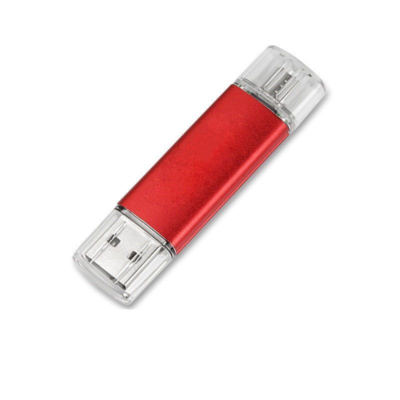 USB stick 32GB με σύνδεση USB & Micro USB - USB flash drive double application