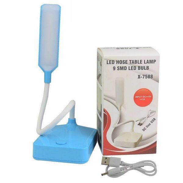 Φωτιστικό γραφείου - Mini Desk Lamp - X-7588 - USB - 575880 - Blue