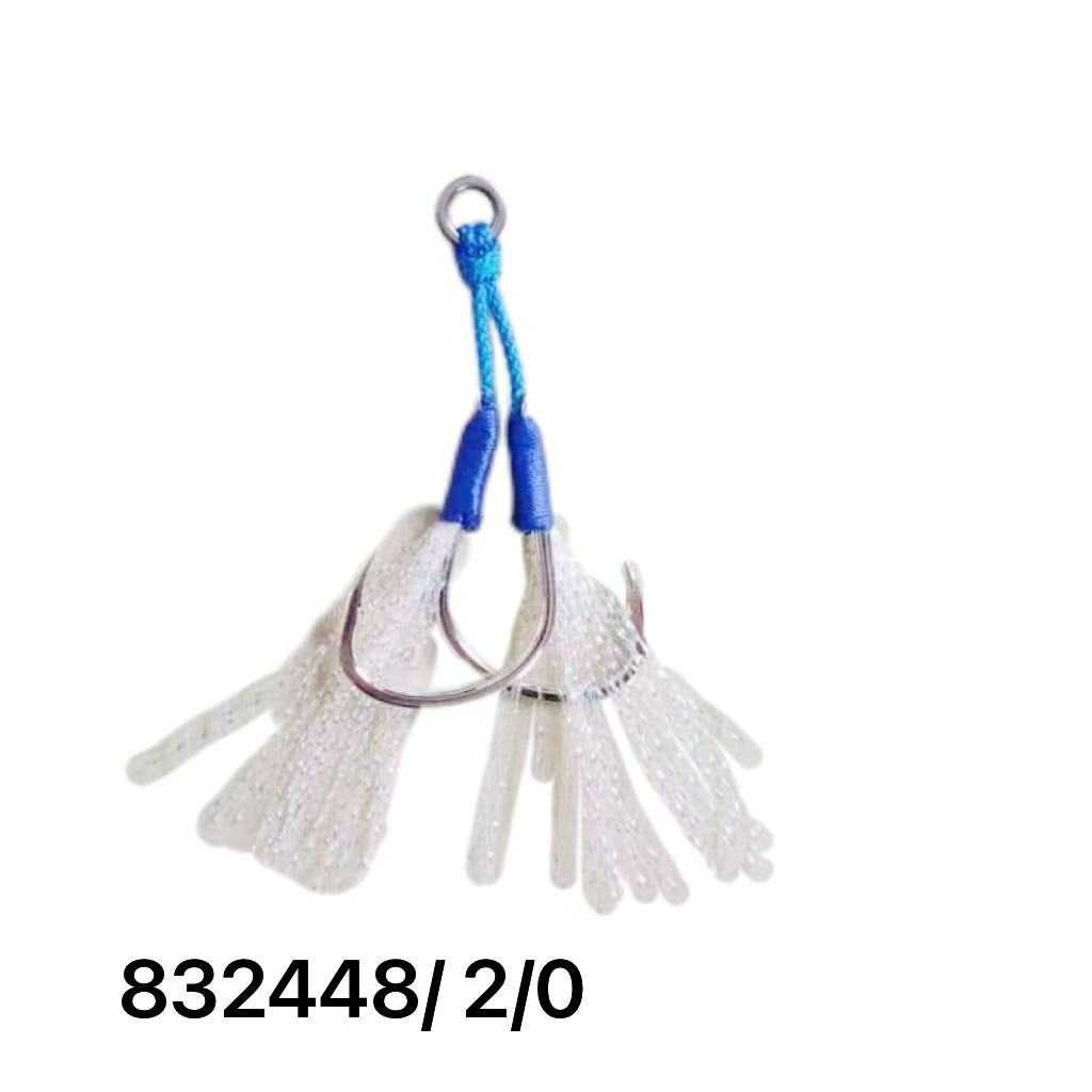 Αγκίστρι διπλό με νήμα - Assist Hooks - 2/0 - 832448