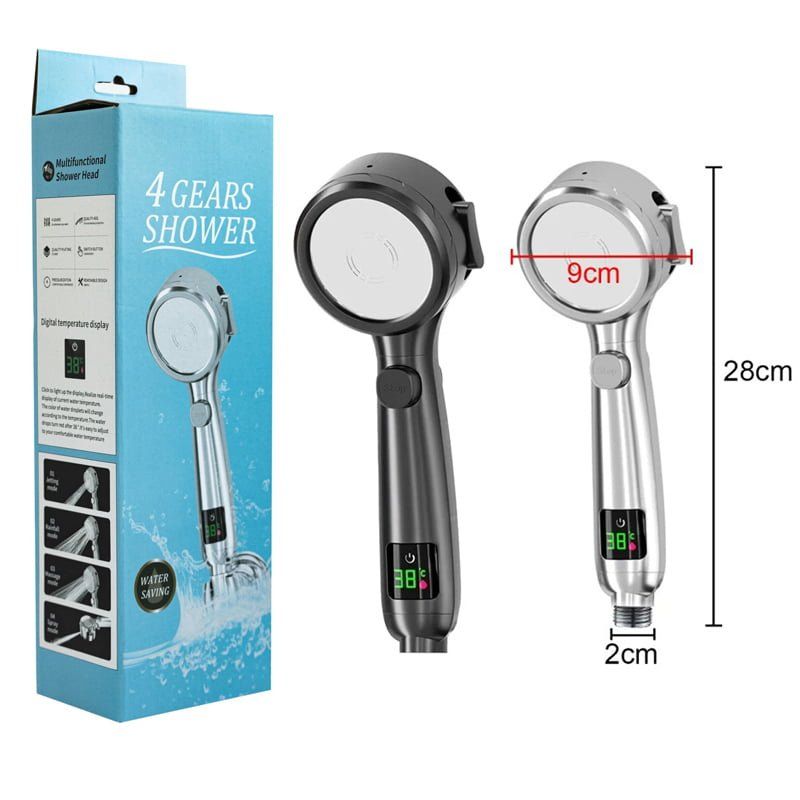 Τηλέφωνο κεφαλή ντους μπάνιου - 4 Gears Shower head