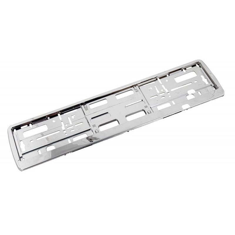 Πλαίσιο Πινακίδας Χρώμιο Ασημί - License plate frame