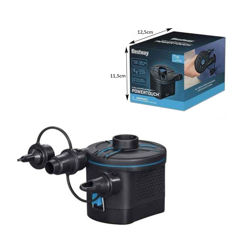 Bestway Ηλεκτρική Τρόμπα Με μπαταρίες #62254 - PowerTouch D Cell
