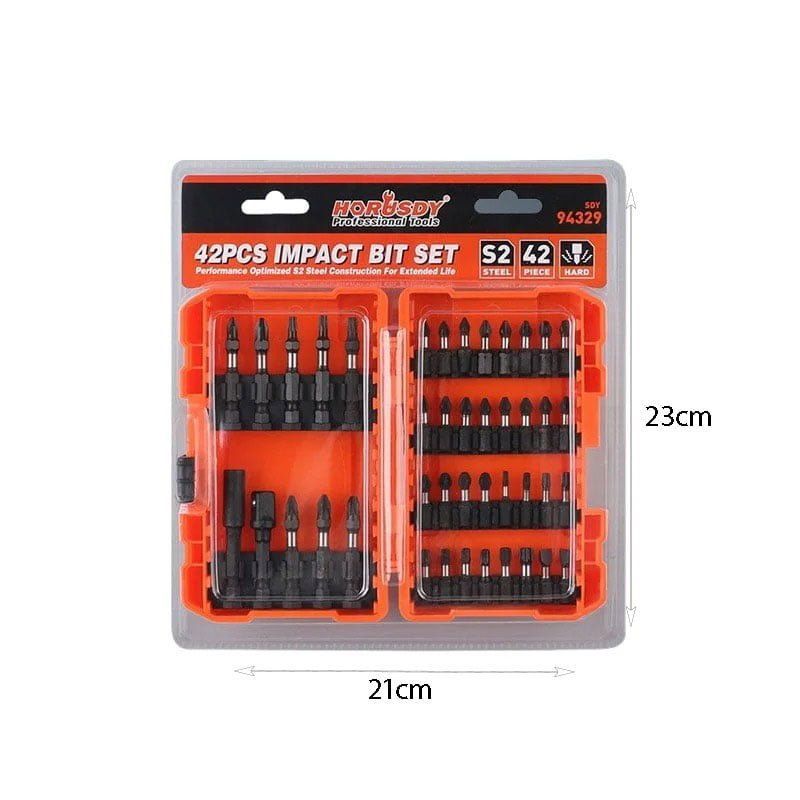 HORUSDY σετ μύτες 42τμχ SDY 94329 - Impact bit set
