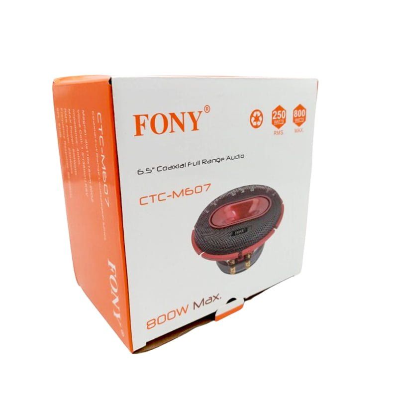 Fony Ηχείο Αυτοκινήτου CTC-M607 6.5″ με 250W RMS - Speaker