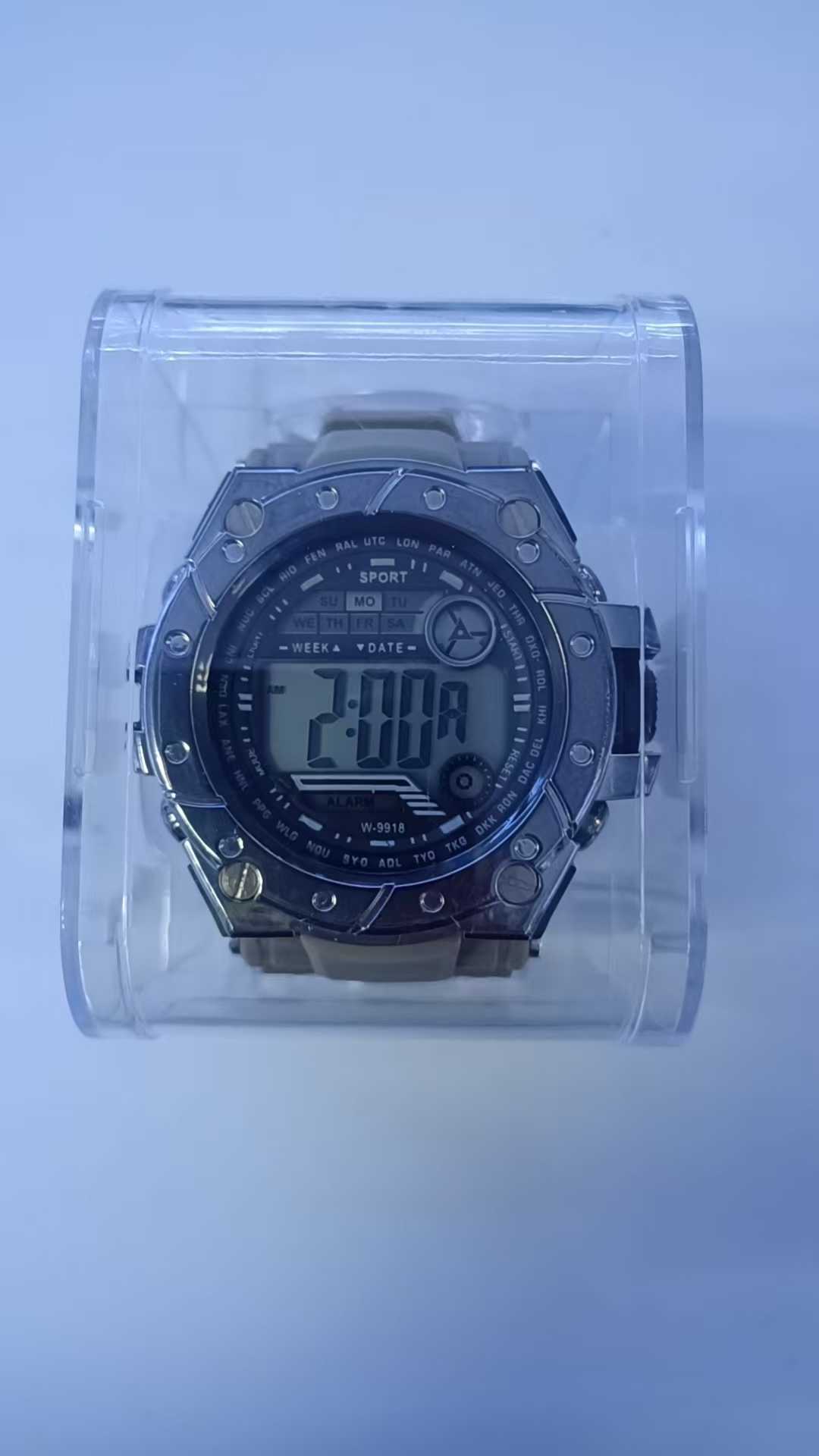 Ψηφιακό ρολόι χειρός - SH2132 - 115183 - Black/Silver