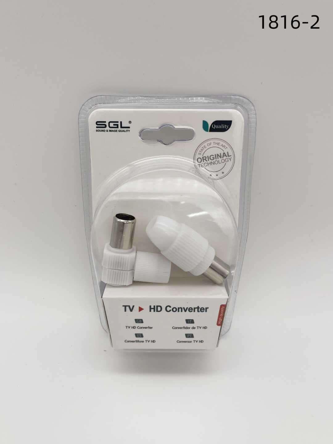 Βύσμα κεραίας TV Coaxial - 1816-2 - 098647