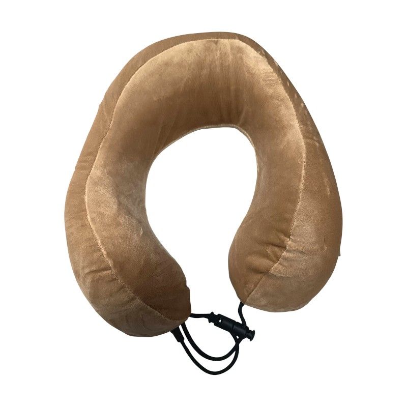Μαξιλάρι αυχένα ταξιδίου - Memory Foam - 718882 - Beige