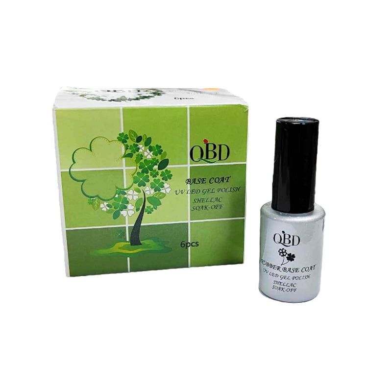 QBD ημιμόνιμο επαγγελματικό βερνίκι Rubber Base Coat 12ml
