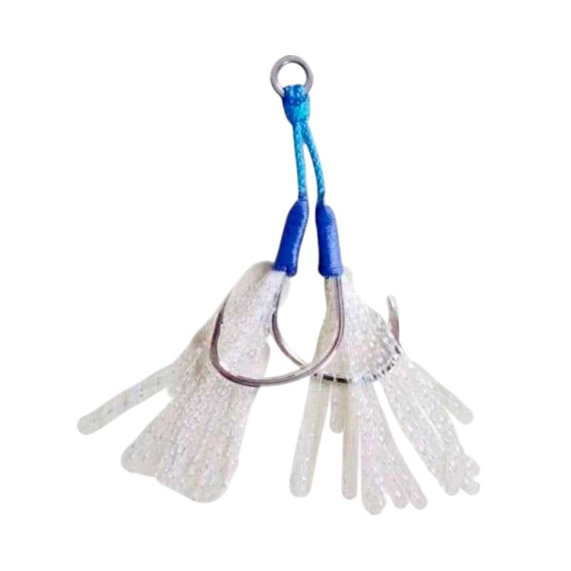 Αγκίστρι διπλό με νήμα - Assist Hooks - 1/0 - 832451