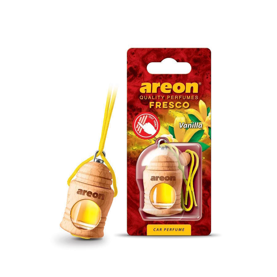 Areon Κρεμαστό Αρωματικό Υγρό Αυτοκινήτου Fresco Vanilla 4ml