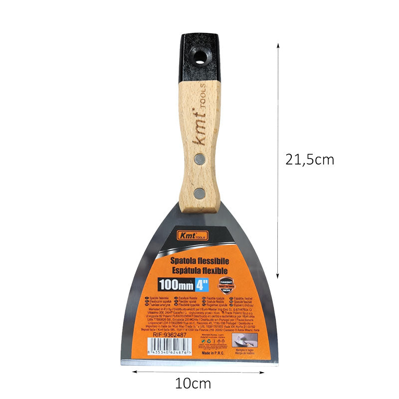 KMT Εύκαμπτη Σπάτουλα 100mm 4'' - Spatula