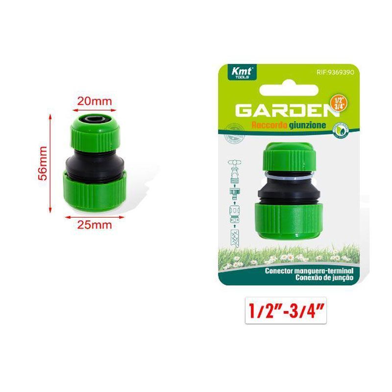 KMT Tools Ρακόρ Ποτίσματος για Λάστιχο 1/2″-3/4″ 56 Χιλιοστών - Watering Fitting for Hose