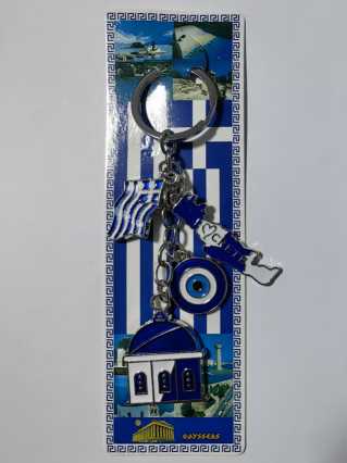 Τουριστικό μπρελόκ Souvenir - Σετ 12pcs - Crete - 127251