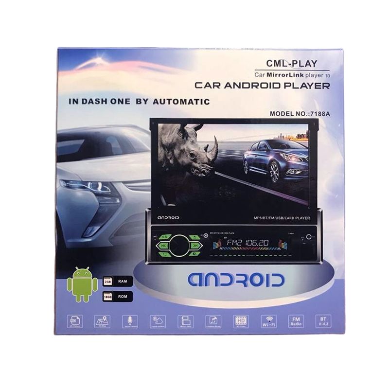 Ηχοσύστημα Αυτοκινήτου 1DIN με Οθόνη 2+32G+CP 7188A - CLM-Play Car Multimedia Player