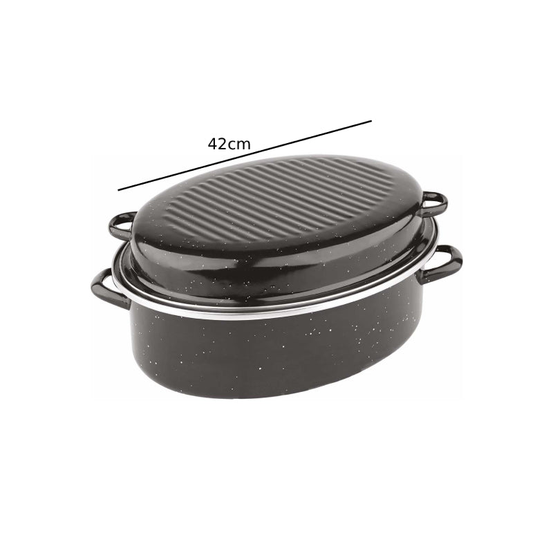 Sidirela Γάστρα Οβάλ "Premium" ΝΟ42 42x33cm- Sidirela oval roaster