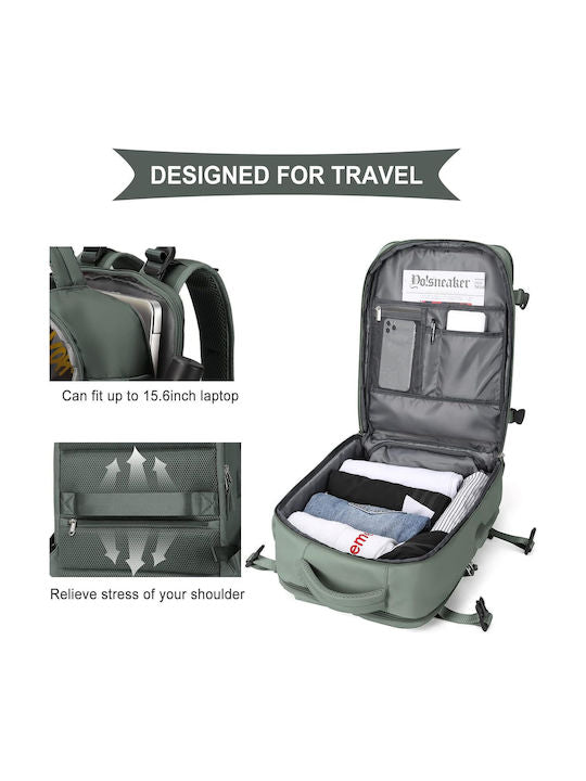 Backpack Αδιάβροχο 32lt Πράσινο