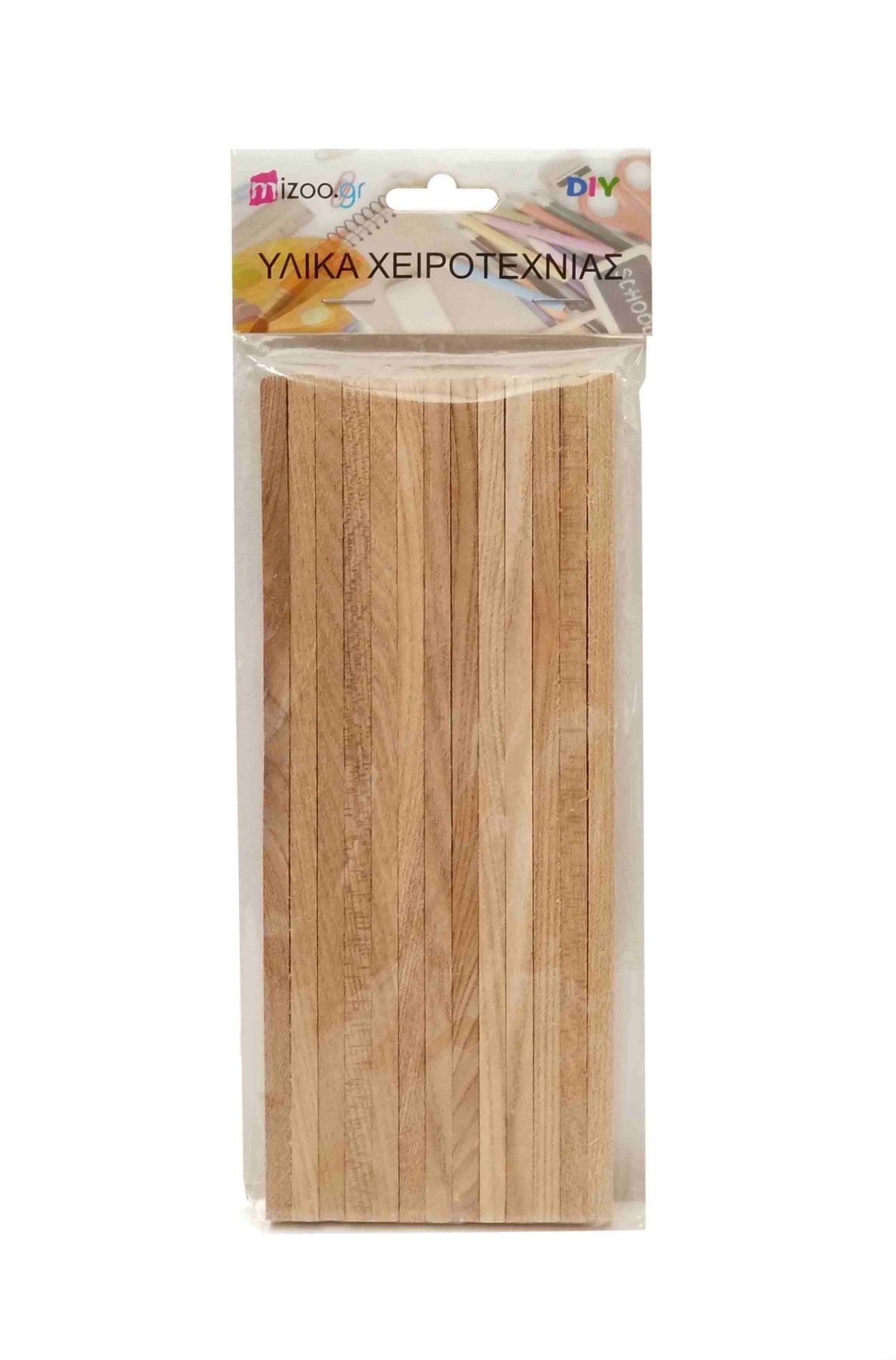 ΞΥΛΑΚΙΑ ΤΕΤΡΑΓΩΝΑ ΚΑΤΑΣΚΕΥΩΝ 13ΤΜΧ 20CM Καφέ