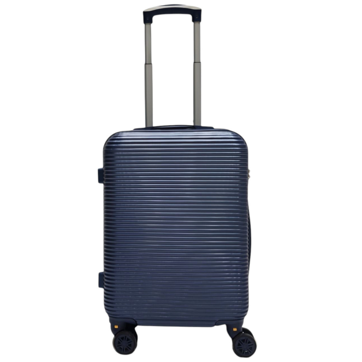 Felbags Hard Cabin Travel Suitcase with 4 Wheels Height 55cm Blue