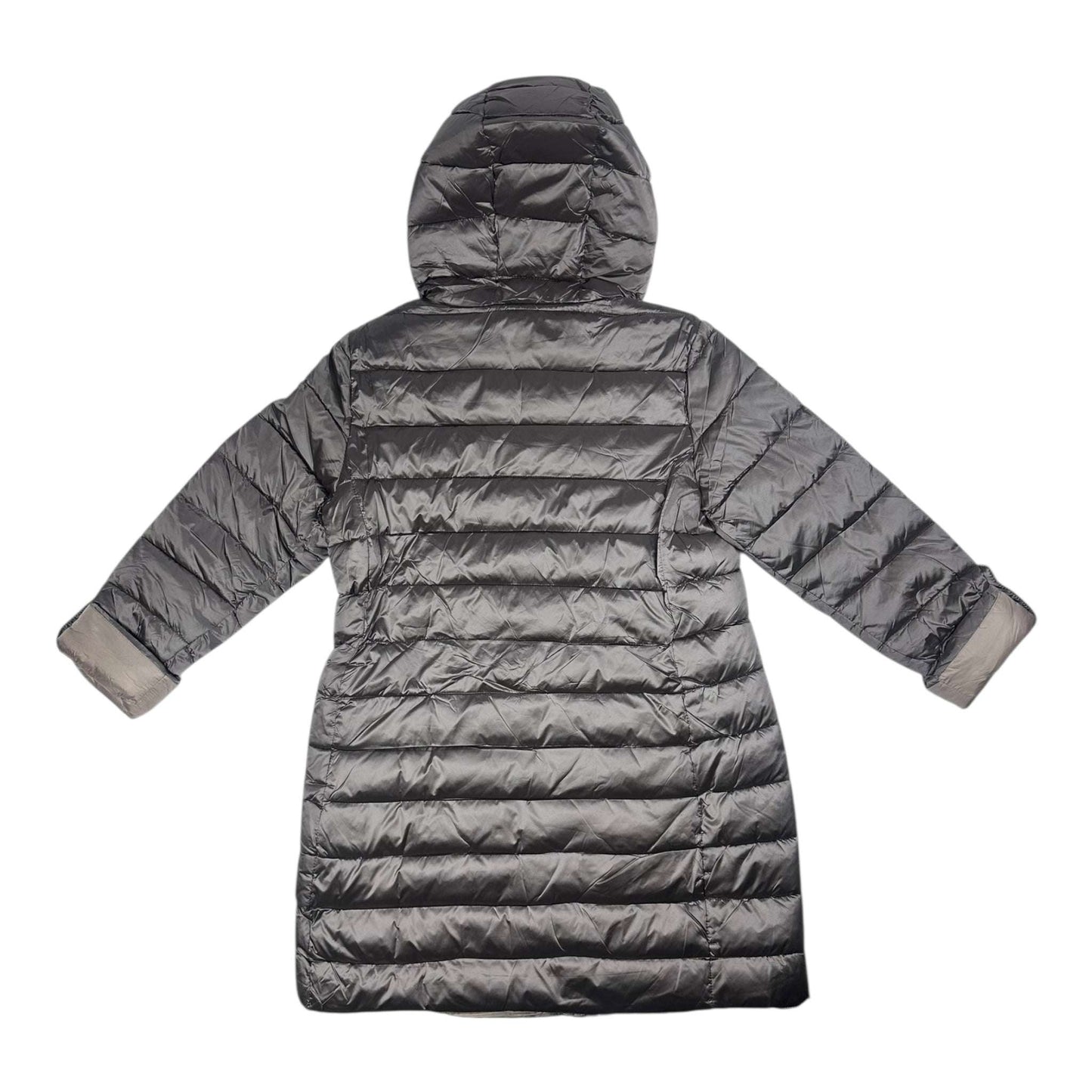 Angel Shopping Γυναικείο Μπουφάν για Χειμώνα Γκρί