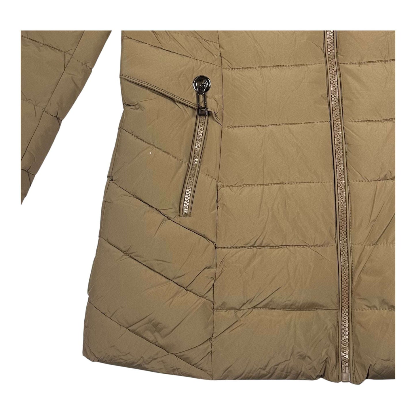 Angel Shopping Γυναικείο Μπουφάν για Χειμώνα Καφέ